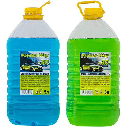 Жидкость стеклоомывающая незамерзающая "Frozen Way", -30 С, 5л