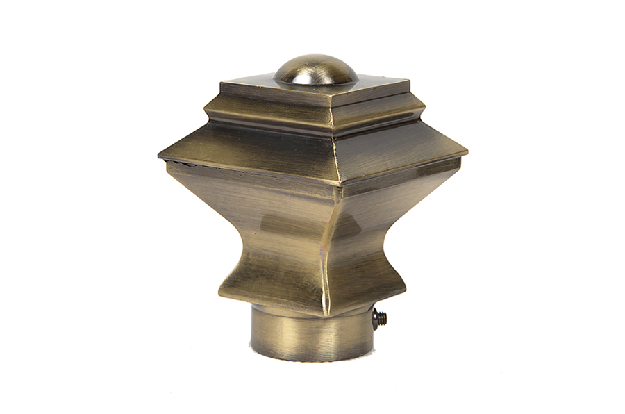 Наконечник "MAGELLAN" Ладья, старое золото, 28мм, 2шт