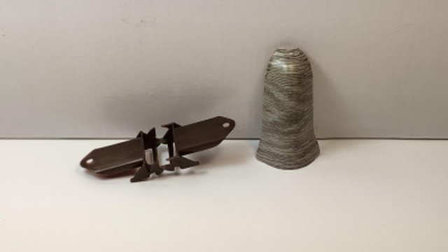 Угол наружный, "Дуб пепельный", Идеал-70