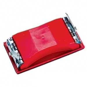 Брусок "Martix" для шлифования пластмассовый с зажимами, 160*85мм