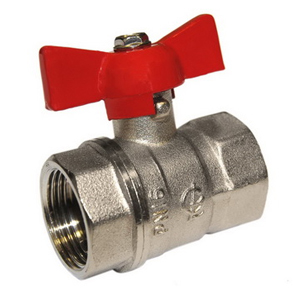 Клапан шаровый "Бабочка" F*FB 3/4в/в "Галлоп"