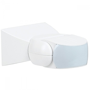 Датчик движения "ИЭК" ДД-МВ 501, белый, максимальная нагрузка 1200Вт, угол обзора 180градусов, дальность 15м, IP65