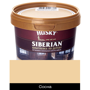 Шпатлевка акриловая по дереву "HUSKY ", Сосна 0,8кг