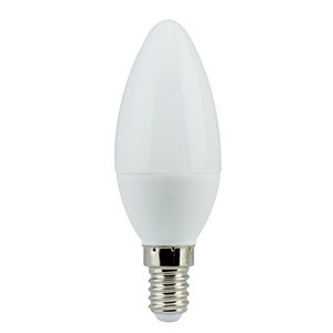 Лампа светодиодная "Diod Trade" С37, Е14, 9Вт, 220В, 3000К, 800Лм, свеча матовая
