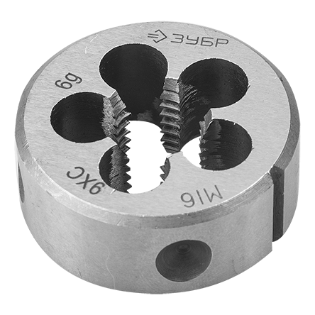 Плашка "Зубр мастер", для нарезания метрической резьбы, М16 x 1,5