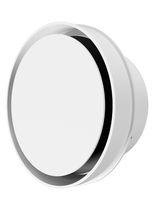 Решетка вентиляционная SH фланец D100 сетка разъемная на магнитах D120 ERA