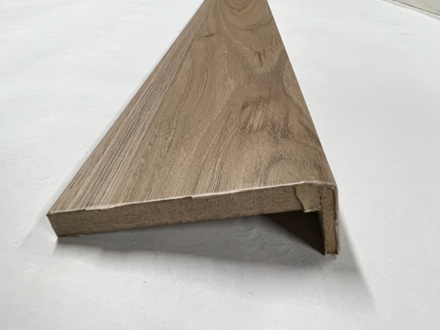 Наличник дверной плоский, 70*2150*10мм, телескопический ПВХ, ПВХ, "Шампань"Дубрава Сибирь