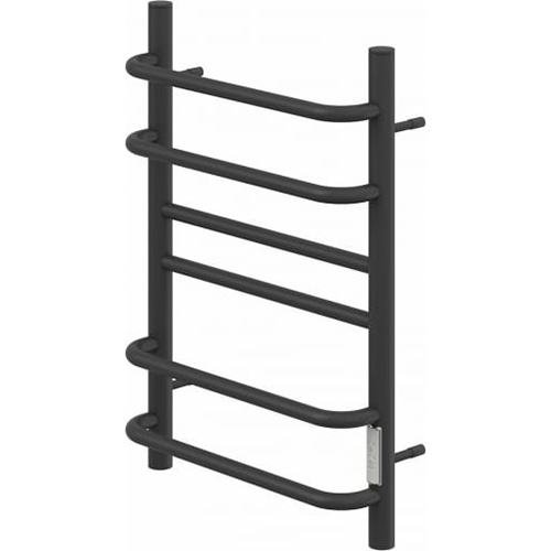 Электрический полотенцесушитель &quot;Point Сатурн&quot; П6 размер: 400*600мм, черный, диммер справа
