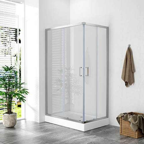 Душевой угол "Zili Do ", 1000*800*1950мм, низкий поддон, прозрачные стекла, Е1046С/10080 Эгир