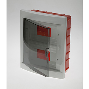 Бокс пластиковый встраиваемый на 24 модуля VIKO IP40 белый