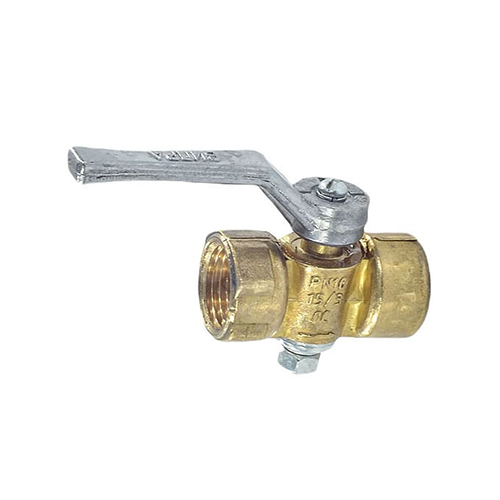 Кран 3-х 11 б38бк ДУ15в РУ16 G1/2 без фланца с ручкой, "Випра"