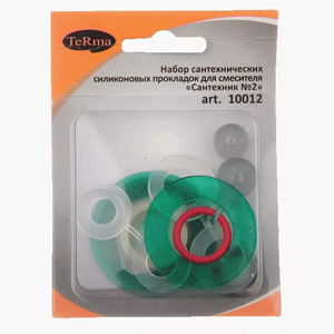Набор прокладок для смесителя "Сантехник №2" силикон