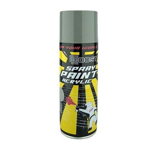 Aэрозольная краска-спрей серебряная &quot;BOOST&quot;, 520мл/243гр