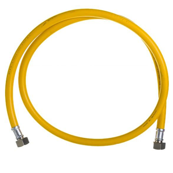 Подводка для газа ПВХ "Elka" 15мм, 1/2в/в,  0,8м