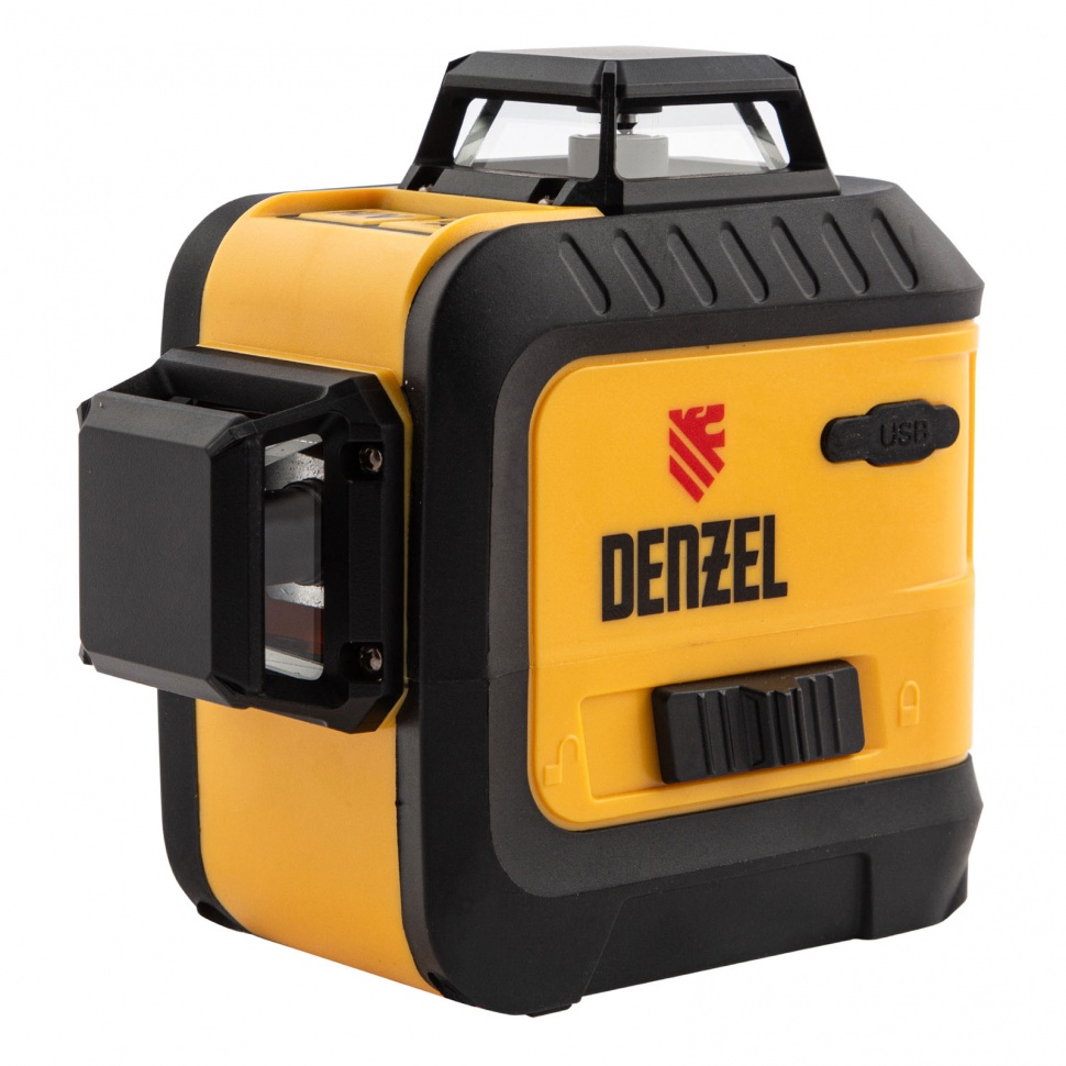 Уровень "DENZEL LX 360-2 Red" мультипризменный
