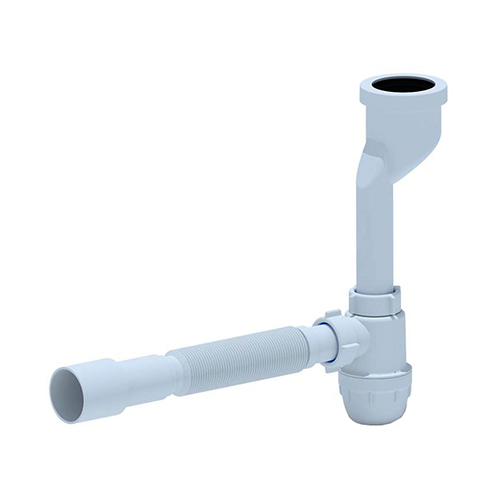 Сифон для писсуара 32*40/50 с гофрой, U1016