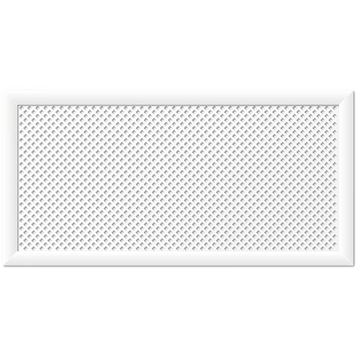 Экран прямой "Глория Stella" рамка прямая 1200*600*12мм, "Белый"