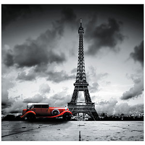 Фотообои "Decocode", "Париж в оттенках серого 26-0506-RB", 2600*2500мм