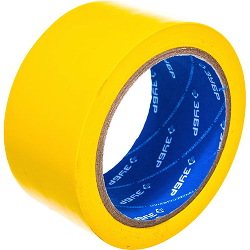 Скотч желтый "Зубр Профессионал", 50мм*25м