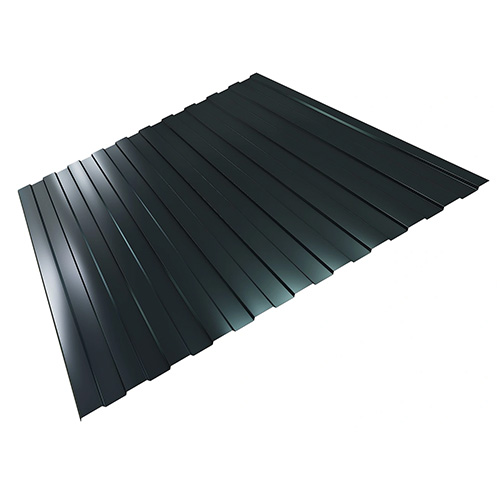 Профнастил Н-10 оцинкованный графит 6000*1190*0,45мм, RALL7024, 7,14м2