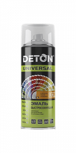 Грунт-эмаль алкидная аэрозольная графитовый серый &quot;DETON Spesial&quot;, 520мл
