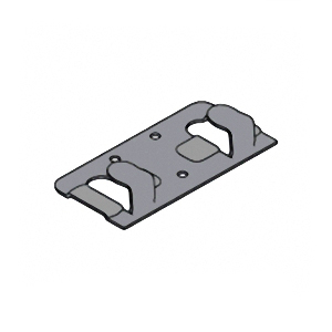 Пластина кляммерная стартовая горизонтальная  38*10*1,2мм