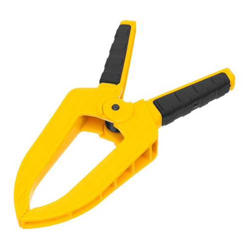 Струбцина "Denzel" клещеобразная, удлиненная 50*80мм, двухкомпонентные рукоятки