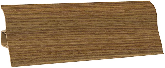 Плинтус "Дуб деревенский-50", кабель-канал, мягкий край, 50*2500мм