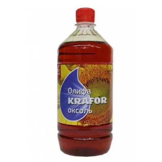 Олифа "KRAFOR", марка "Оксоль", 0,5л