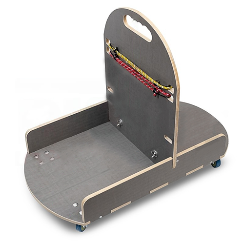 Телега под инвентарь "DLT" для сбора мусора циклонного типа на емкости