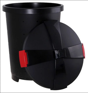 Бак хозяйственный 45л. с крышкой