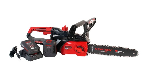 Пила цепная аккумуляторная б/щ "VERTON" PRO BCS-2012, 20В, 2.0Ач