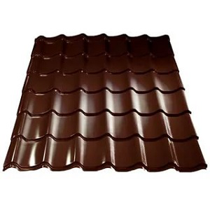 Профиль кровельный "Монтеррей" ПЮС, 3650*1180*0,45мм, "Шоколад"