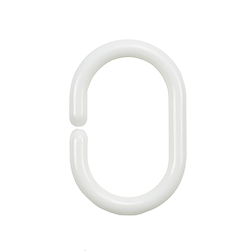 Кольцо для штор белое