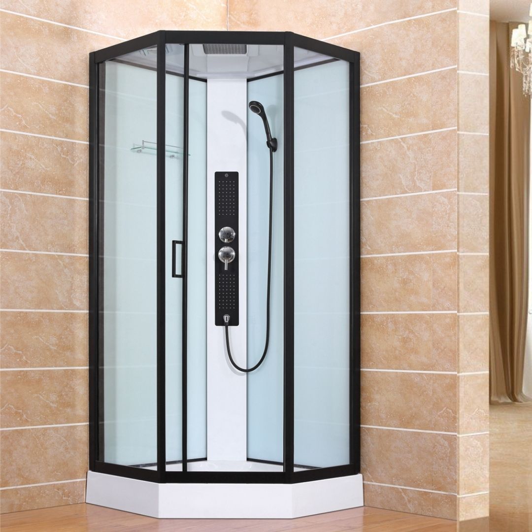 Душевая кабина "Zili Do ZS-9816-90 Ника", поддон акриловый, низкий, 900*900*2200мм