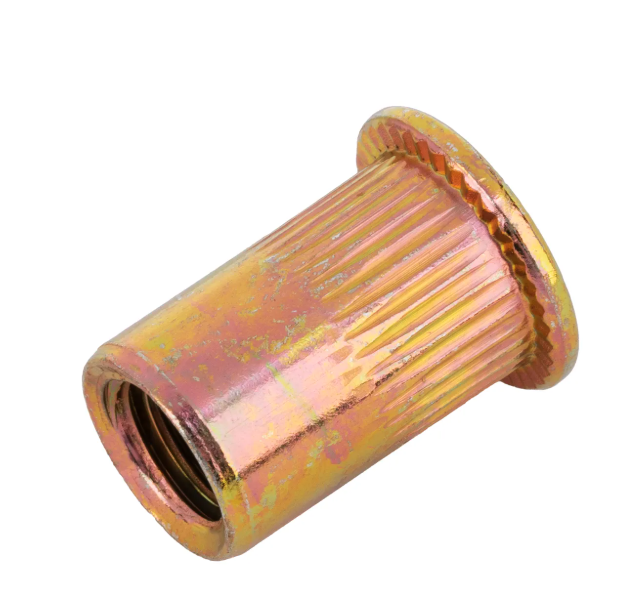 Заклёпки  резьбовые, стальные, оцинкованные, М8, пластиковый кейс, 40 шт. "Denzel" ( заклепочник 40501)