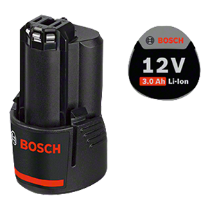 Аккумулятор "Bosch" стержневой 12В, 3,0 А/ч,  Li-Ion,  3165140894494