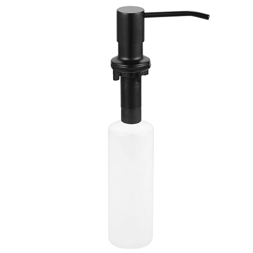 Дозатор "Splenka" жидкого мыла, черный, врезной