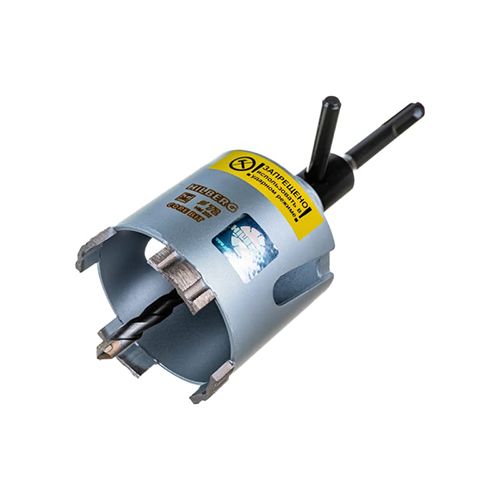 Коронка алмазная по бетону 72мм Hilberg Laser