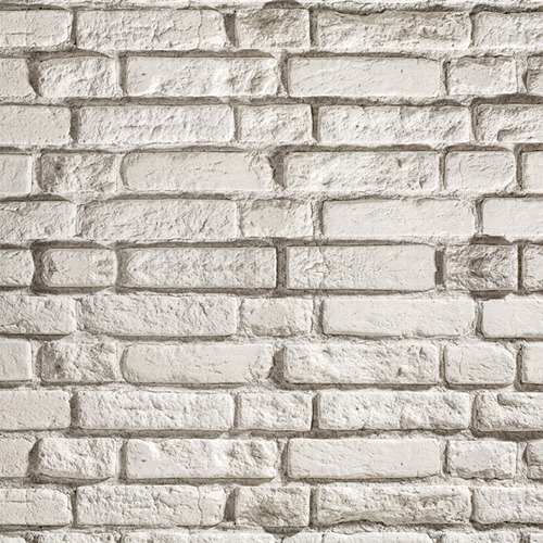 Искусственный камень Кирпич Прага, белый