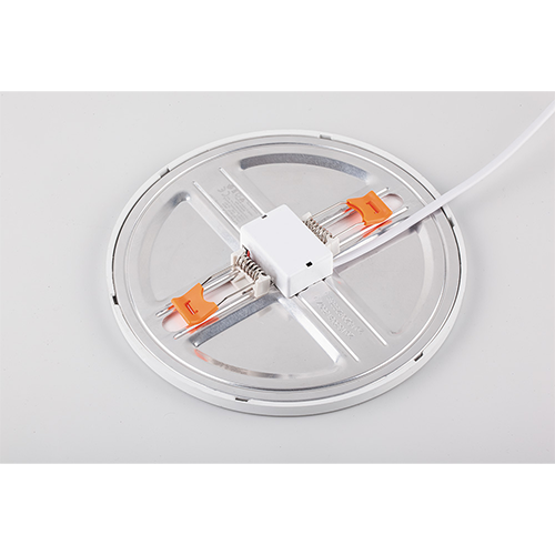 Светильник светодиодный "Feron AL508" с рег. монтаж. диаметром (до 100мм), встр. круг, 9Вт, 720Лм, 6400К, IP20, 118*20мм, белый