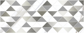 Декор керамический настенный "Aria Fumo" 200*500мм, серый