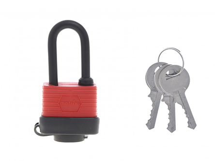 Замок "Matrix" навесной всепогодный, удлиненная дужка, 40мм