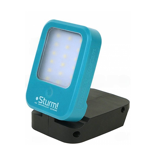 Фонарь Аккумуляторный "STURM!", 6500К, 400Лм, 1Battery System, 5 режимов, без АКБ и ЗУ