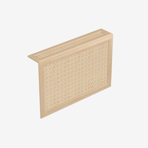 Экран навесной "Квартэк Simple" рамка прямая 610*1200*180мм, 55 "Клен - Симплекс клен"