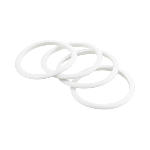 Набор прокладок для радиатора 1", силикон, белые, (4шт)