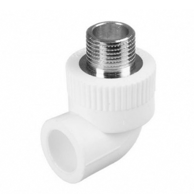 Угольник комбинированный "TIM" с наружней резьбой PPR L(M) 20*1/2н