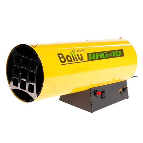 Пушка тепловая газовая BHG-40, 33кВт, производ. 720м3/ч, расход топ. 1,1кг/ч, прямой нагрев,"Ballu"