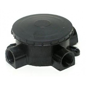 Коробка распределительная "У-409 КЭМ 2-660-4" для открытой проводки, четырехрожковая, карболитовая, герметичная