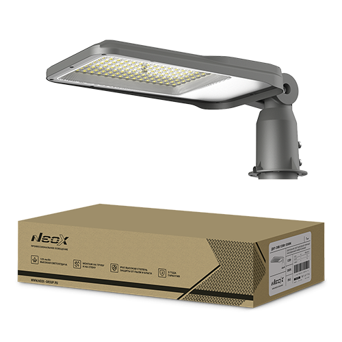 Светильник светодиодный консольный ДКУ-2UB, 120Вт, 220В, 5000K, IP65, 15000Лм "NEOX"